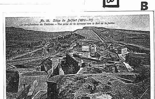 Ville de BELFORT Carte postale ancienne